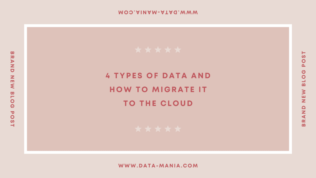 4 types of business data