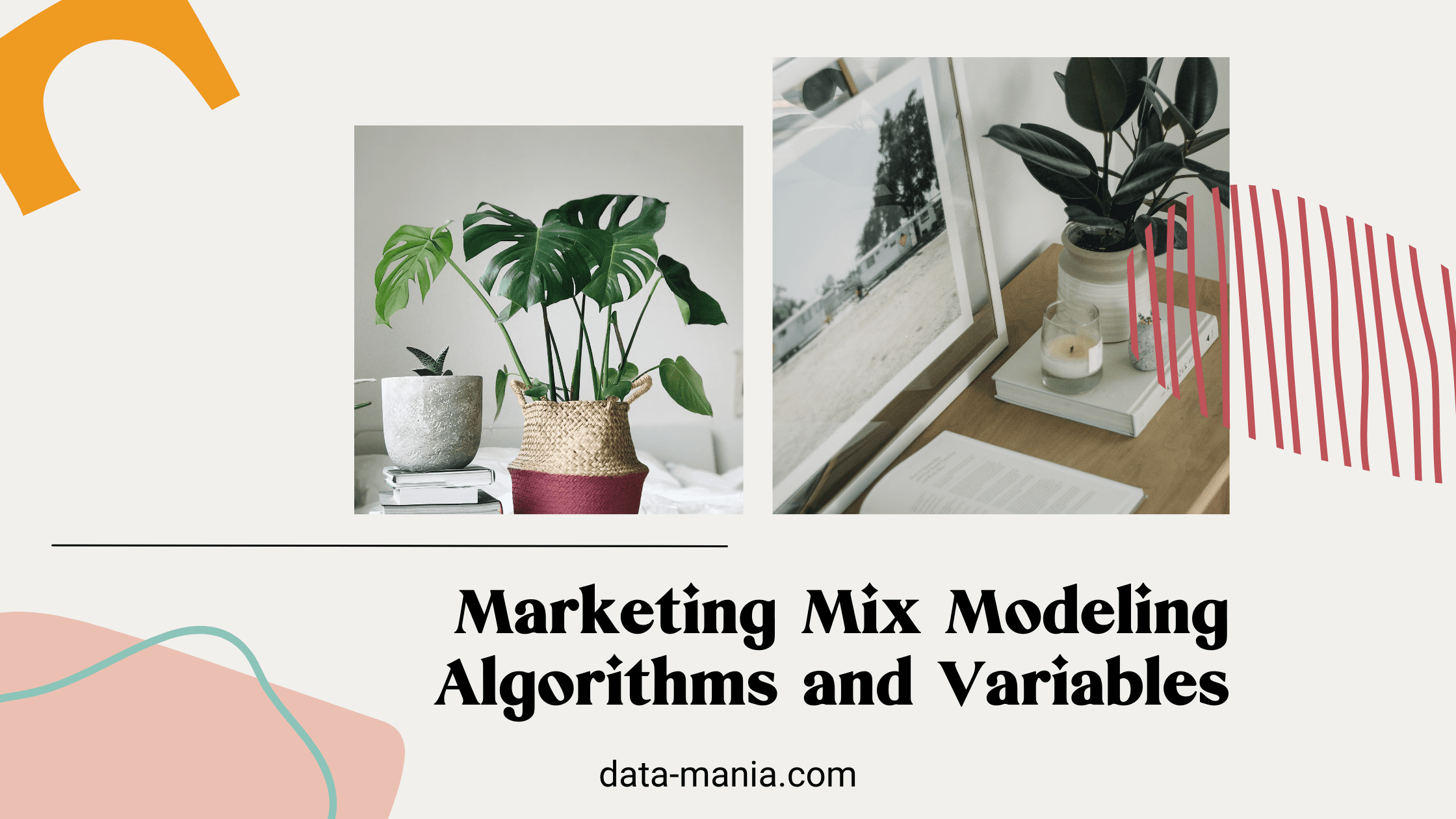 marketing mix modeling algorithms and variables