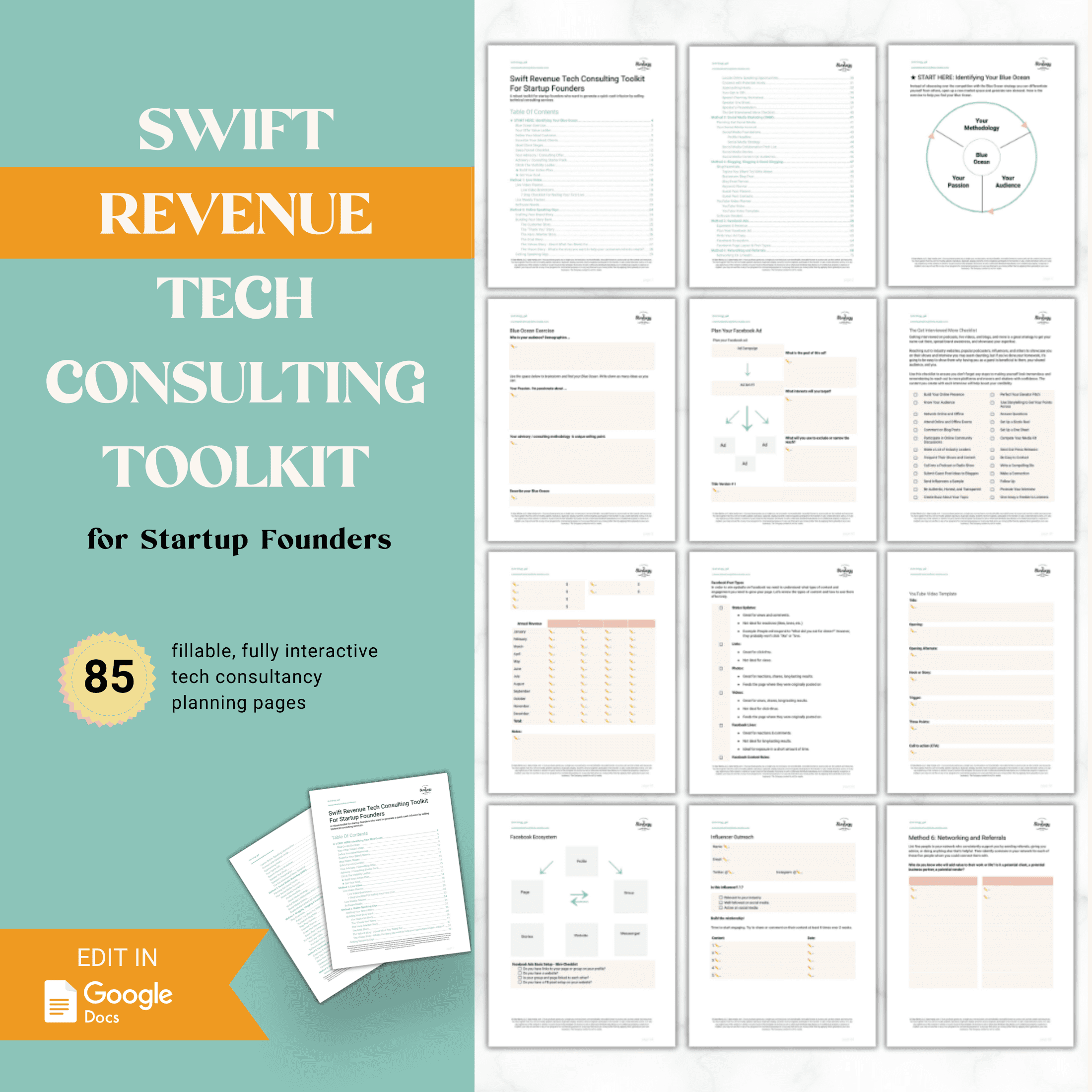 Swift Revenue Tech Consulting Toolkit For Startup Founders
