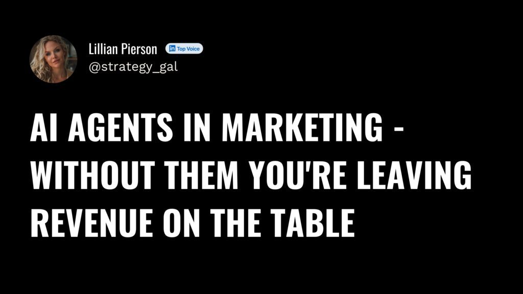 read and learn about AI agents in marketing