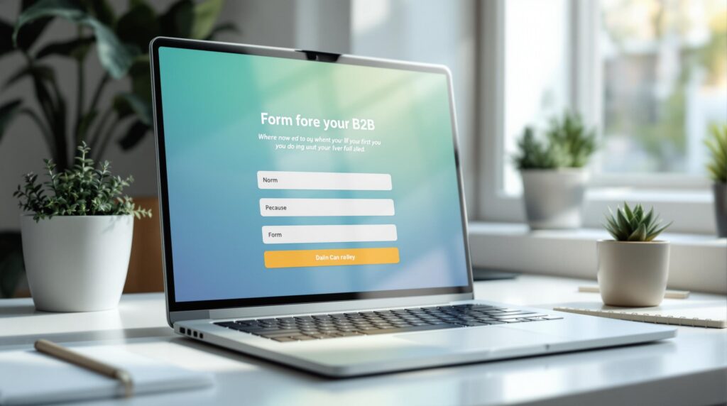 10 B2B Form Design Tips for Higher Conversions