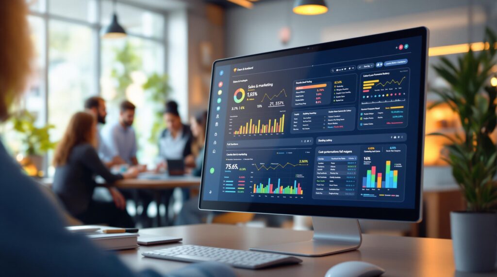 7 Features of a Sales and Marketing Dashboard