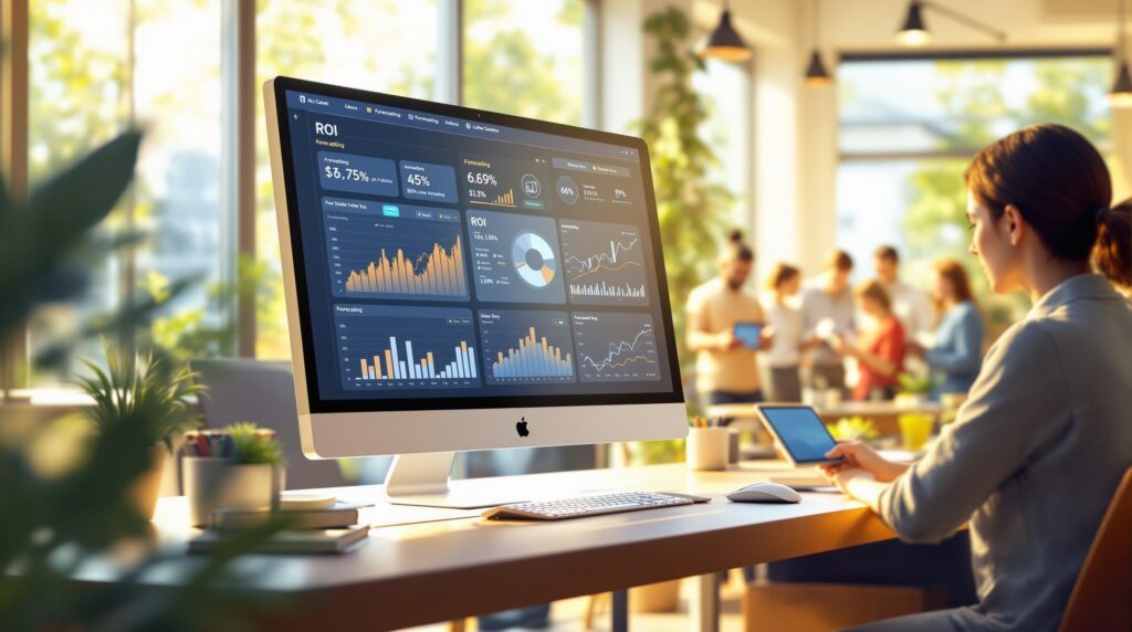 AI-Powered ROI Forecasting with Data Sync