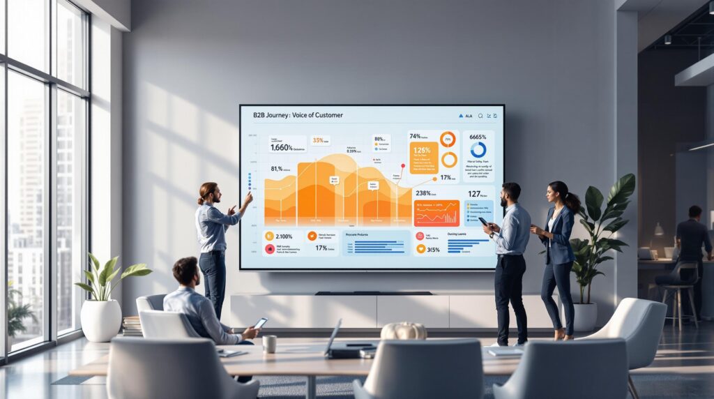 VoC Data in B2B Journey Maps