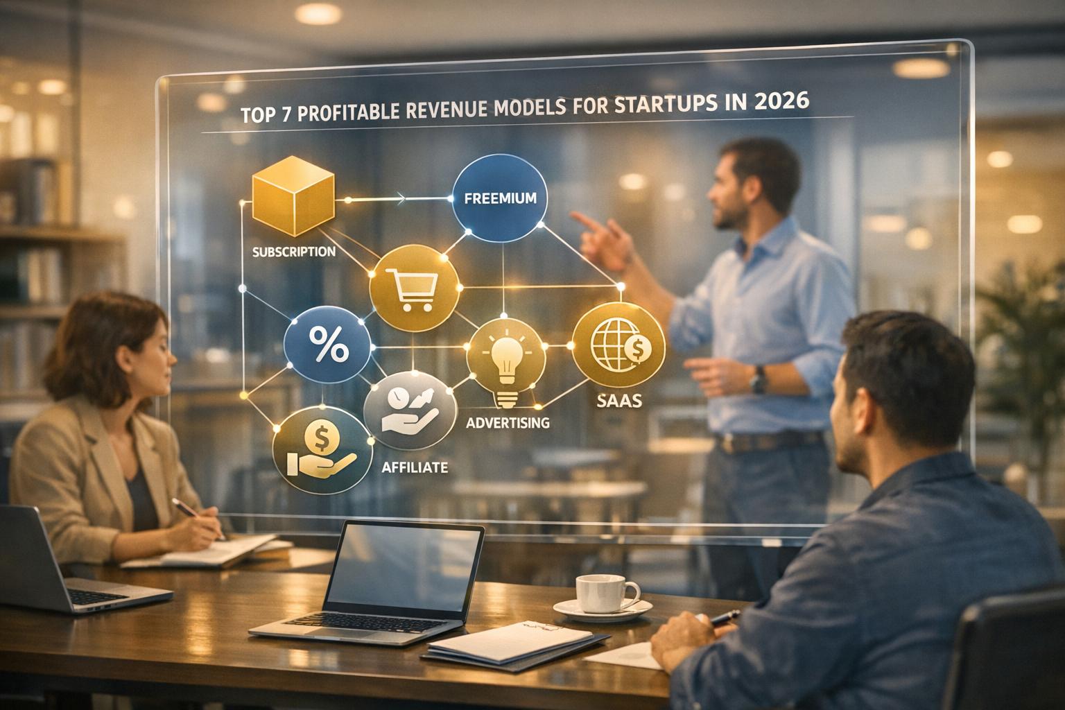 Top 7 Most Profitable Revenue Models for Startups in 2026