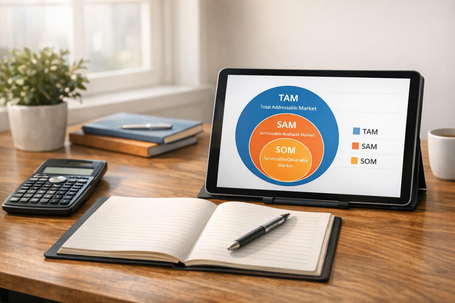Top-Down Market Sizing: Step-by-Step TAM/SAM/SOM (with Examples + Template)