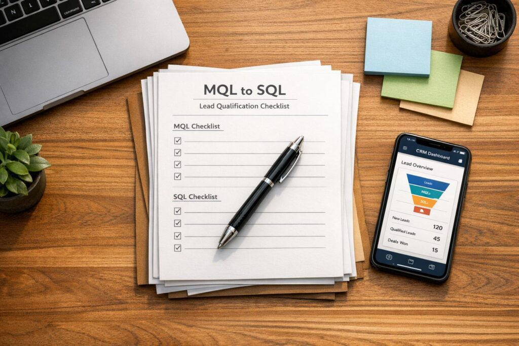 MQL to SQL: Your Lead Qualification Checklist