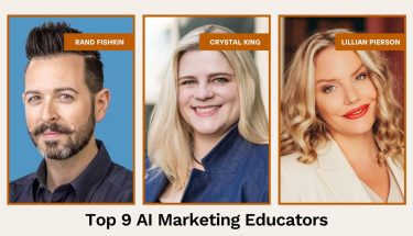 Top 9 AI Marketing Educators to Learn From in 2026